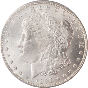1892-CC Morgan Silver Dollar Main Image