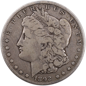 1892-O Morgan Silver Dollar VG Main Image