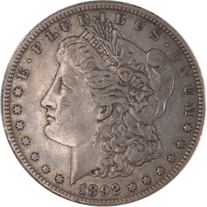 1892-S Morgan Silver Dollar Main Image