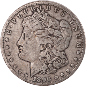 1896 Morgan Silver Dollar VG Main Image