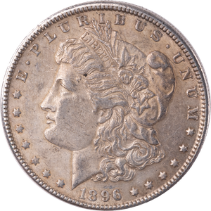 1896 Morgan Silver Dollar AU#2 Main Image