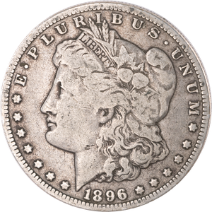 1896-O Morgan Silver Dollar VG Main Image