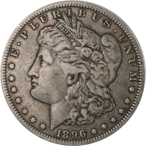 1896-O Morgan Silver Dollar F Main Image