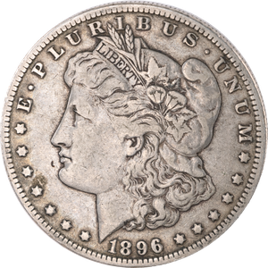 1896-O Morgan Silver Dollar VF Main Image