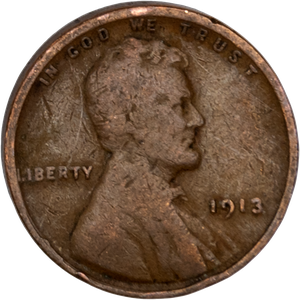 1913 Lincoln Head Cent CIRC Main Image