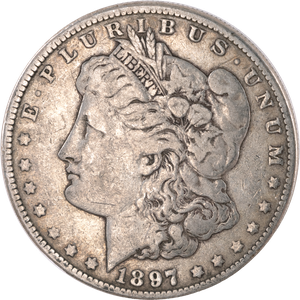 1897 Morgan Silver Dollar F Main Image