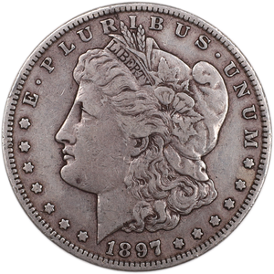 1897-S Morgan Silver Dollar F#2 Main Image
