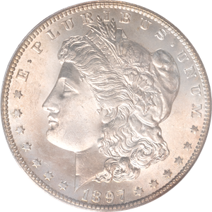 1897-S Morgan Silver Dollar MS64 Main Image