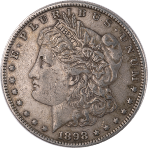 1898 Morgan Silver Dollar VF Main Image