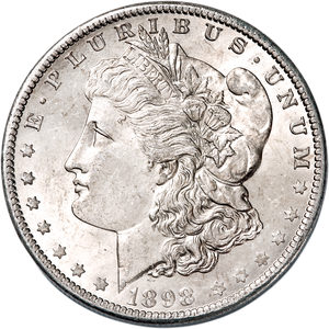 1898-O Morgan Silver Dollar MS60 Main Image
