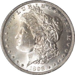 1898-O Morgan Silver Dollar Main Image