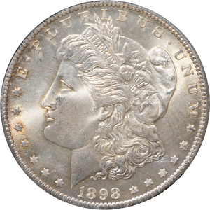 1898-O Morgan Silver Dollar Main Image