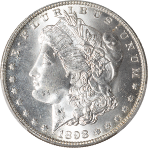 1898-O Morgan Silver Dollar MS64 Main Image