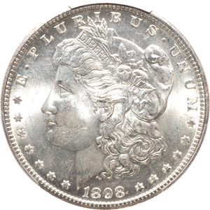 1898-O Morgan Silver Dollar MS65 Main Image