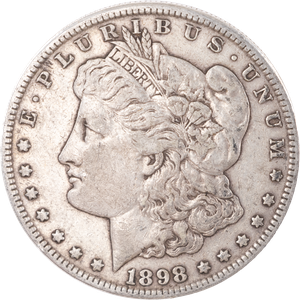 1898-S Morgan Silver Dollar VF Main Image