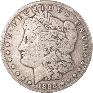 1898-S Morgan Silver Dollar F#2 Main Image