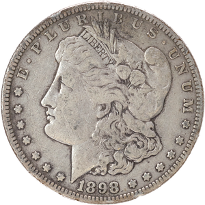 1898-S Morgan Silver Dollar VG#2 Main Image