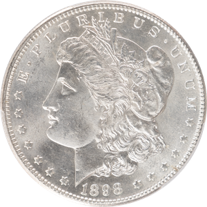 1898-S Morgan Silver Dollar PCGS    M63+ Main Image