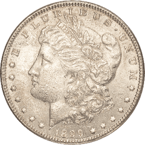 1899 Morgan Silver Dollar AU50 Main Image
