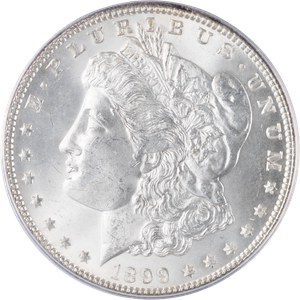 1899 Morgan Silver Dollar Main Image