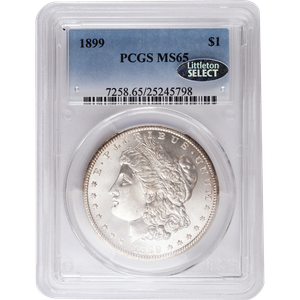 1899 Morgan Silver Dollar MS65 | Littleton Coin Company