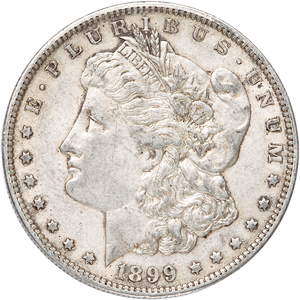 1899-O Morgan Silver Dollar XF Main Image