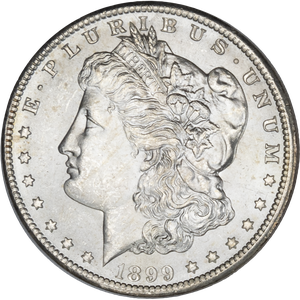1899-O Morgan Silver Dollar MS63 Main Image