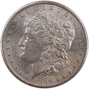 1899-O Morgan Silver Dollar AU#2 Main Image