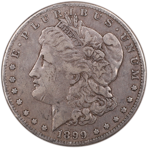 1899-O Morgan Silver Dollar VF#2 Main Image