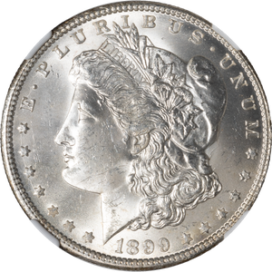 1899-O Morgan Silver Dollar MS63 Main Image