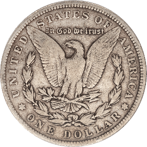 アメリカモルガンONE DOLLAR-シルバーコンチョ 1900年製 1900 Morgan Silver Dollar VG | Littleton Coin Company