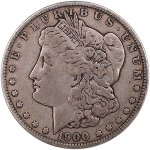 1900 Morgan Silver Dollar VF Main Image