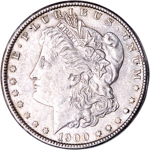 1900 Morgan Silver Dollar XF Main Image