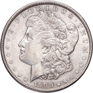 1900 Morgan Silver Dollar AU50 Main Image