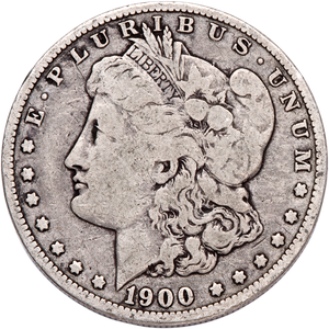 1900-O Morgan Silver Dollar VG