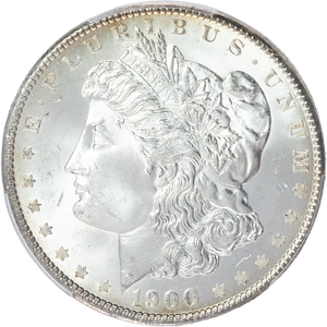 1900-O Morgan Silver Dollar MS66 Main Image