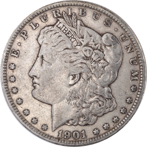 1901 Morgan Silver Dollar Main Image