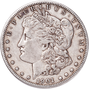 1901-O Morgan Silver Dollar VF Main Image