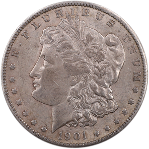 1901-O Morgan Silver Dollar XF Main Image