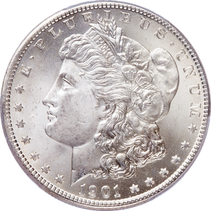 1901-O Morgan Silver Dollar MS64 Main Image