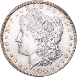 1902 Morgan Silver Dollar Main Image