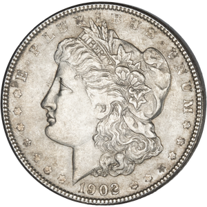 1902 Morgan Silver Dollar Main Image