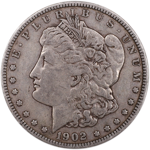 1902 Morgan Silver Dollar Main Image