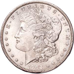 1902-O Morgan Silver Dollar AU55 Main Image