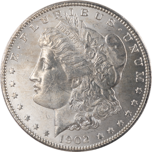 1902-O Morgan Silver Dollar MS60 Main Image