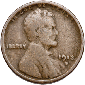 1913-S Lincoln Head Cent G Main Image