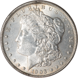 1903 Morgan Silver Dollar Main Image