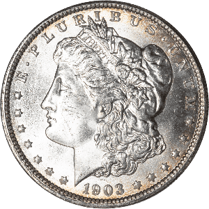 1903-O Morgan Silver Dollar MS60 | Littleton Coin Company