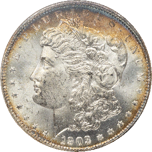 1903-O Morgan Silver Dollar MS60 | Littleton Coin Company