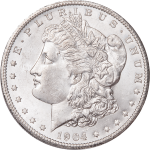 1904-O Morgan Silver Dollar MS60 Main Image